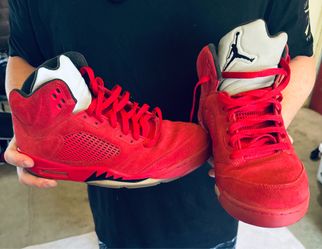 Air Jordan 5 Retro Raging Bull Sz 11 – Good Condition