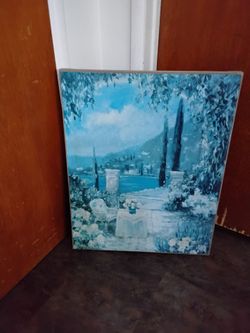 Canvas painting 22x28 "