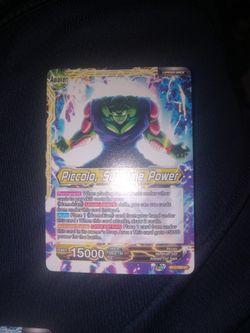 Piccolo and SS2 Gohan cards