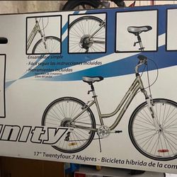 Women's Bicycle Hybrid Road Mountain Bike