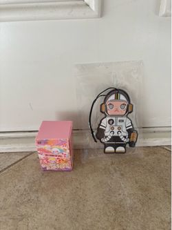 Good things happen Hug series of love blind box & Space Molly air freshner.