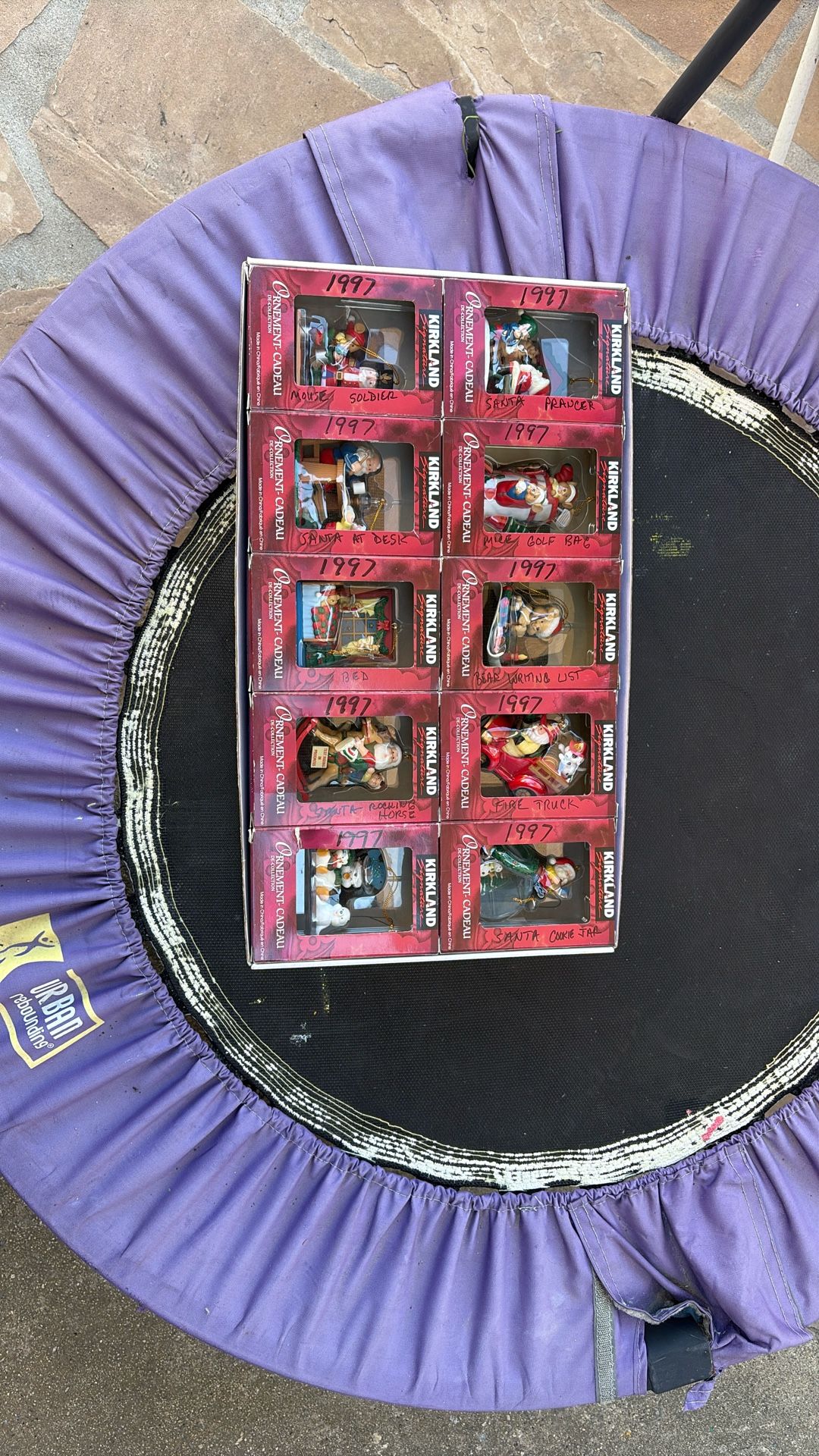 Christmas Ornaments Kirkland Vintage 1997