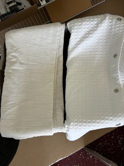 Two Shower curtains