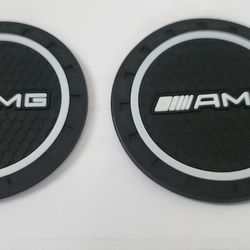 2 Mercedes AMG Cupholder Coasters See https://offerup.com/redirect/?o=QWxsLjEyLnBpY3M= Sold Separately 