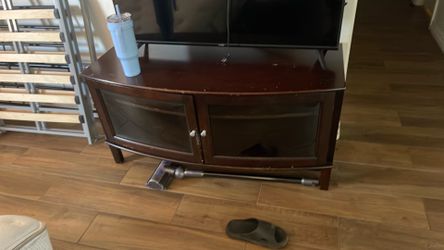 Free tv stand and queen mattress including the base