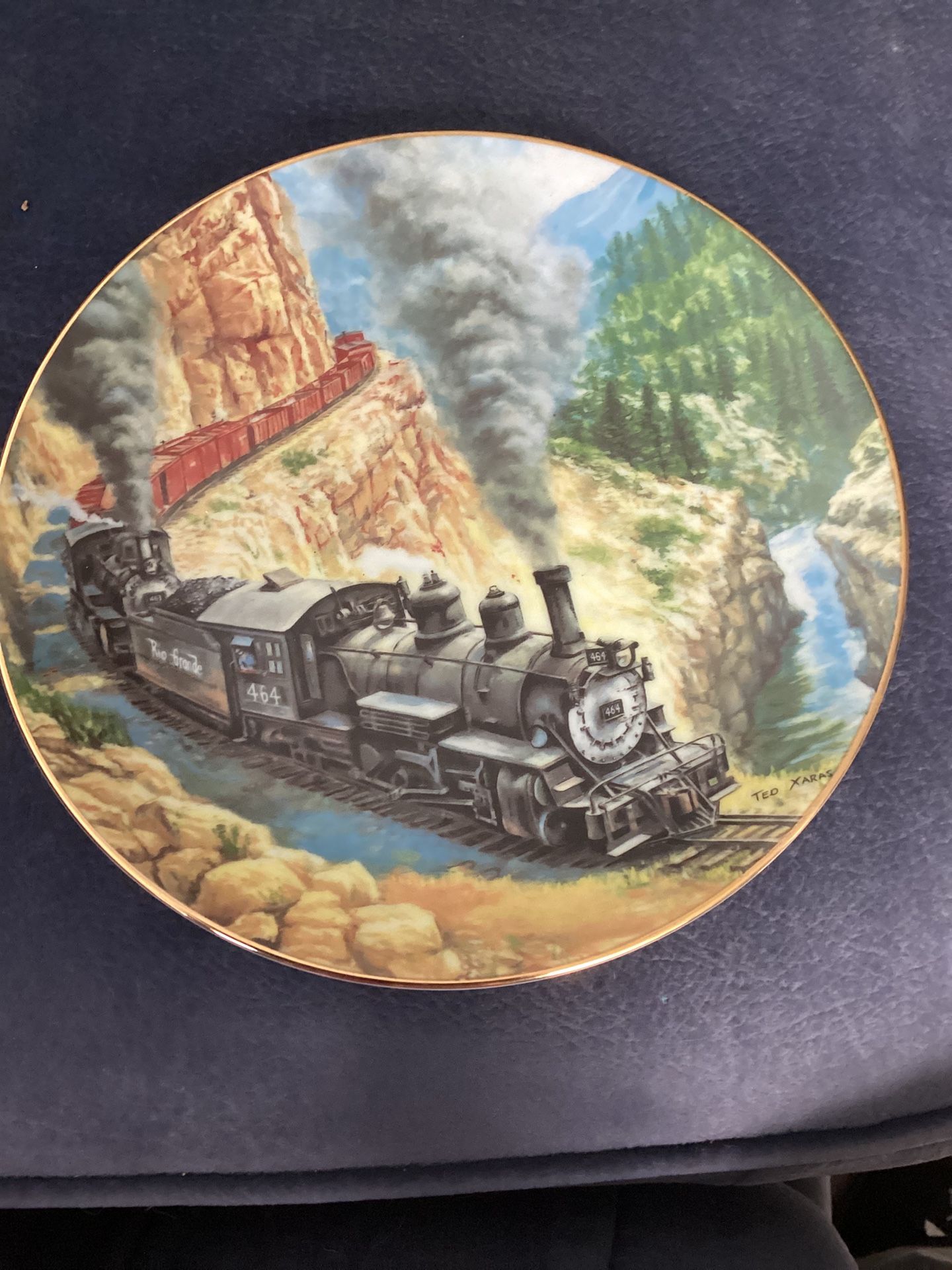 12 Collector Train Plates