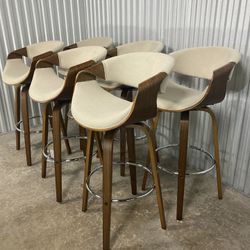 Curvini 30" Bar Stools – Sets of 2, 4, or 6 Available ✨