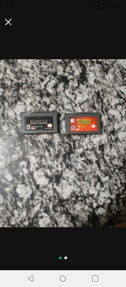 GBA Games Froggers Advance And Bionicle Trade's only