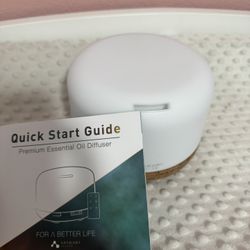 ASAKUKI Smart Wi-Fi Essential Oil Diffuser, App and Voice Control Compatible with Alexa, 500ml