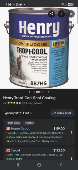 Henry Silicone Roof sealant