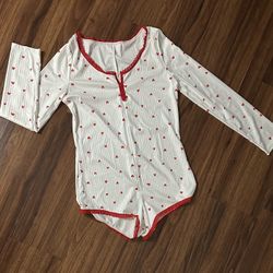 Women’s Sleep Romper Sz L