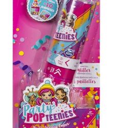 22pcs Spin Master Party Popteenies - Double Surprise Popper, with Confetti, Collectible Mini Doll & Accessories, for Ages 4 & Up (Styles May Vary)