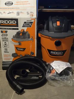 Ridgid wet/dry vacuum
