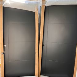 JELD-WEN 36” x 80” Right-Hand Hollow Core Colony Composite Interior Door Finished