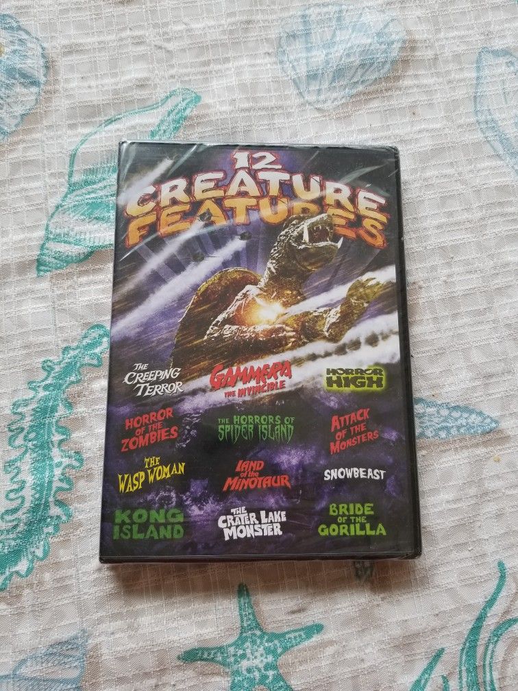 12 Creature Features DVD