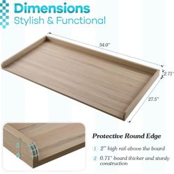 Laundry Surface Board in Oak