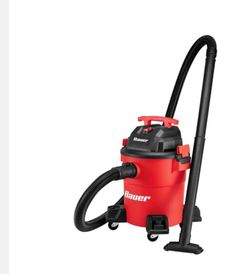 BAUER 6 Gallon, 4 Peak HP Wet/Dry Vacuum