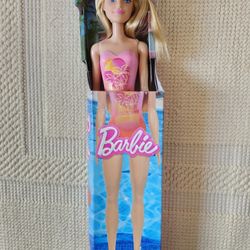 Mattel Barbie Doll – Blonde Hair – Swimsuit Edition – New in Box