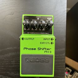 Boss PH3 Phaser pedal