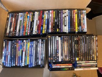 DVD & Blu Ray Collection-All Working+watchable