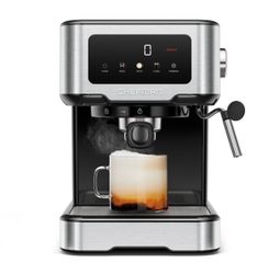 Used Chefman CraftBrew Espresso Machine Stainless Steel