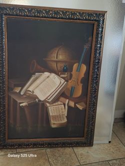 Voilin picture 44x31in Edwaerd collier