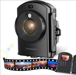 Timelapse Camera with LCD Screen