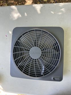 O2COOL Treva 10-Inch Portable Desktop Air Circulation Battery Fan-2