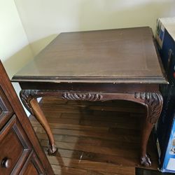 Lane End Table Needs Refinishing