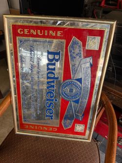1992 Budweiser wall art