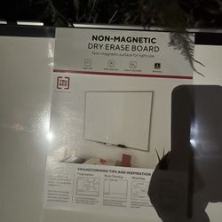 Non Magnetic Dry Erase Board