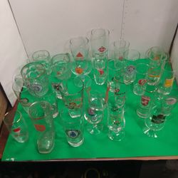 Vintage/German Beer Glass Collection