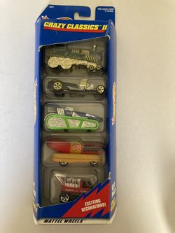 Vintage 1997 Matell Crazy Classics #18827 Five Pack