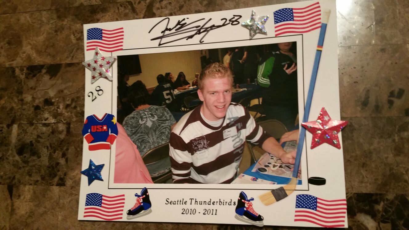 Seattle Thunderbirds Autographed Picture Frames