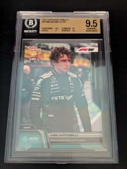 2025 Topps Now Kimi Antonelli 14 F1 Racing Card 9.5 Gem Mint Beckett bgs