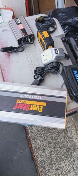 Inverters Ever start Suv force De walt whistler black and decker