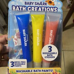 Baby Shark Washable Bath Paints 