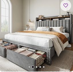 Queen bed