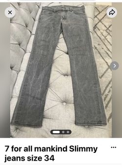  New. -  7 For All Mankind Slimmy Jeans-   