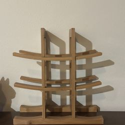 Bamboo Wine Rack (9 Bottles)