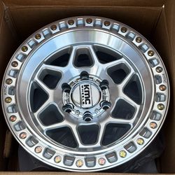 New KMC Wheels Chevy Silverado Or Tacoma 17x8.5 -12