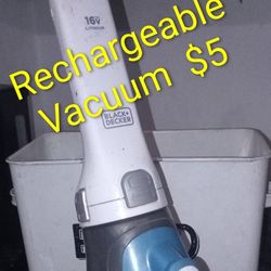 Rechargeable Handheld Vacuum 