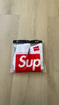 Streetwear Supreme  inspired crew socks