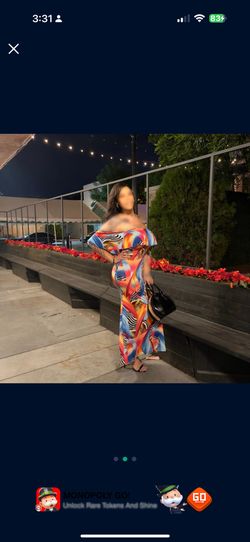 Tulum Off The Should Maxi Dress