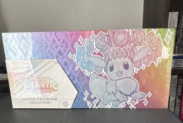 Pokémon TCG Scarlet & Violet—Prismatic Evolutions Super-Premium Box Eevee 2025