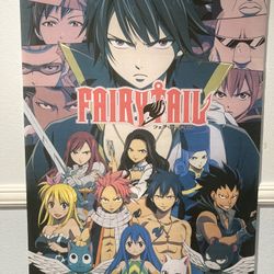Fairy Tail Anime Fabric Wall Scroll/Poster