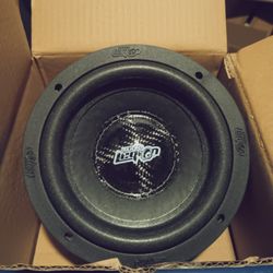 Audio Legion 6.5 inch massive subwoofer dual 4 ohm. Brand New pair. FREE DELIVERY PORTLAND VANCOUVER AREA 