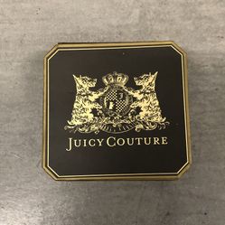 Juicy Couture Jewelry Box 3.5x3.5 Inches 