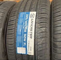 255 40 18 New set of tires
