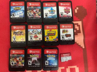 Nintendo switch game bundle 250$/OBO
